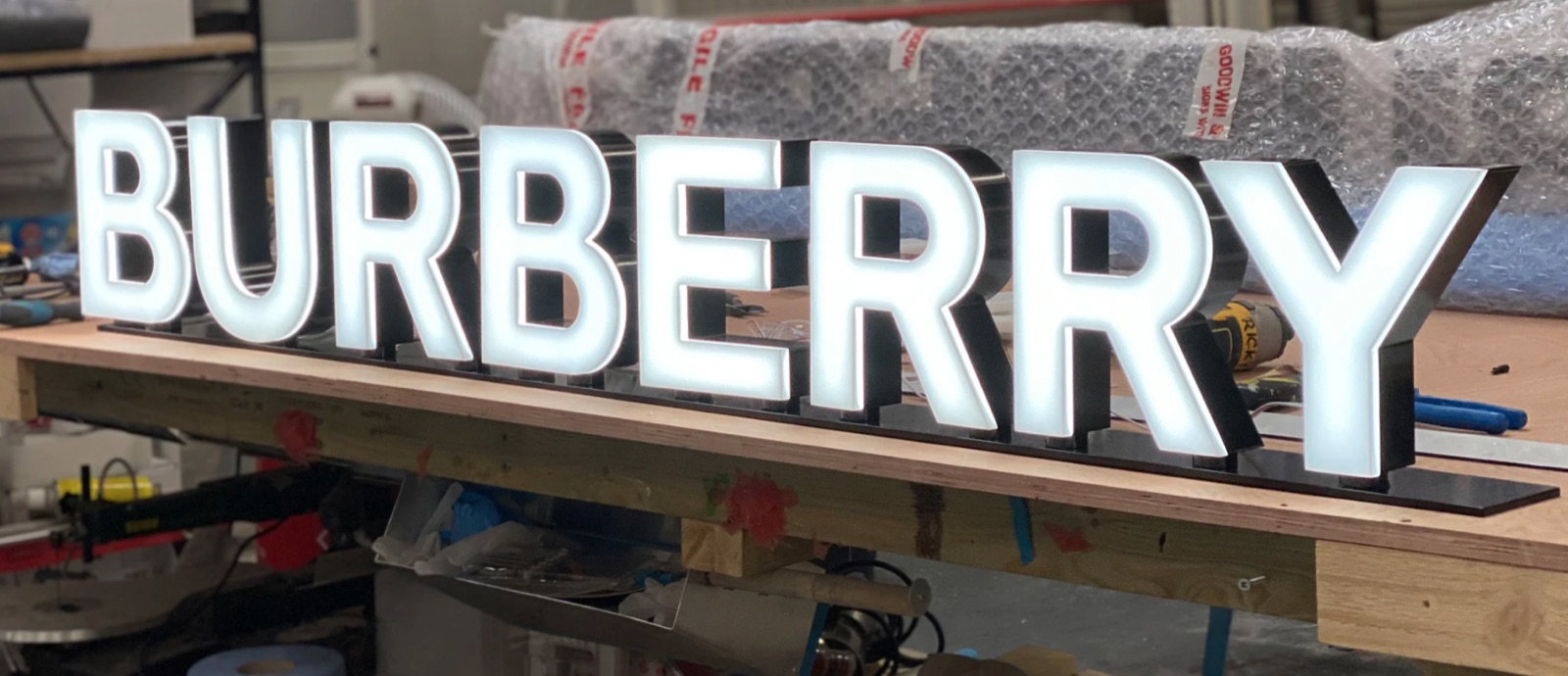 3D LED Acrylic Letters