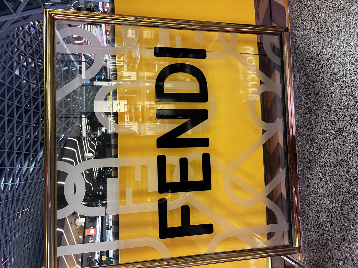 Flat acrylic cut-out letters project 4